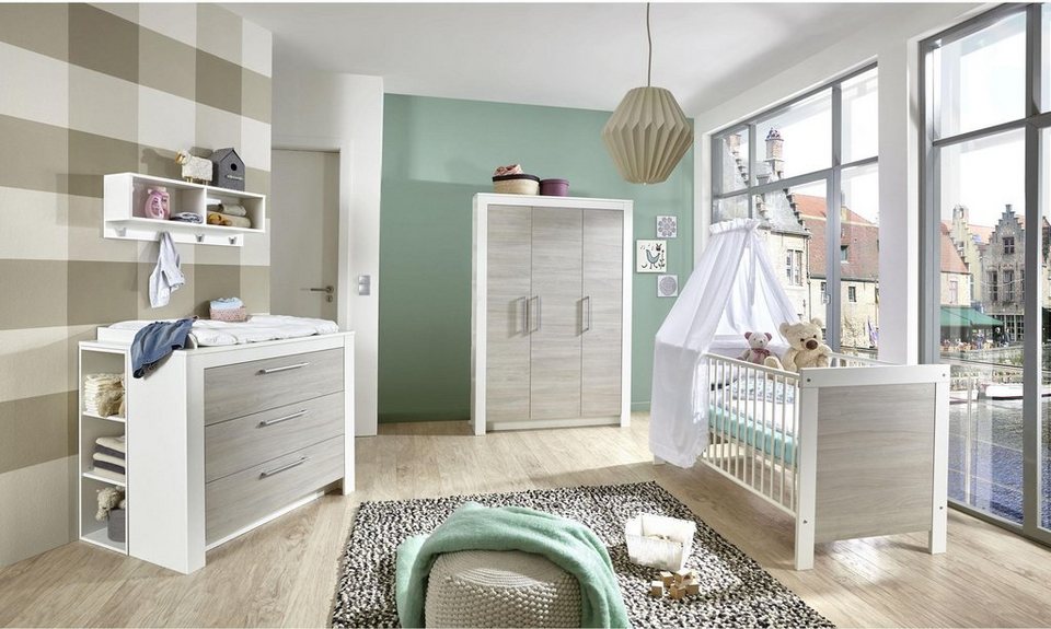 II Kinderbett, (Set, Babyzimmer-Komplettset Schrank Wickelkommode in kaufen Eltern-Box.de ✔️arthur mit und Made »Toni«, berndt Babymarkt Kinder-& 3-St), Germany;