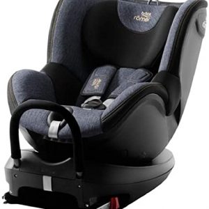 Britax Römer Reboarder Kindersitz 0 - 4 Jahre I 0 - 18 kg I DUALFIX 2 R Autositz Drehbar Isofix Gruppe 0+/1 | Blue Marble