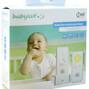 H+H Babyphone »MBF 8181«, BabyRuf, Baby Anrufgerät, sicherheit, Babyphone, Reichweite 500m, 50 Kanäle, weiß