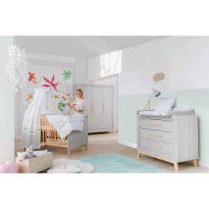 Kinderzimmer-Set Miami Grey (3-teilig)