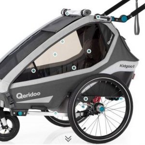 Qeridoo Fahrradkinderanhänger »Qeridoo Kidgoo1 2020«
