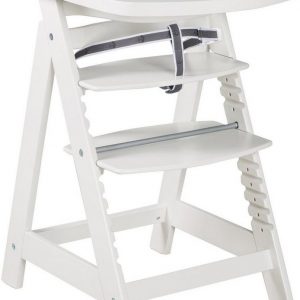 roba® Hochstuhl »Treppenhochstuhl Sit Up Click & Fun, weiß«, aus Holz