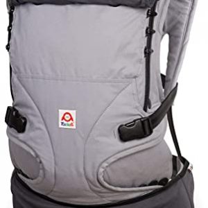 Ruckeli Basic Slim Babytrage | Fullbuckle | 50/56-98 cm | Bauchtrage & Rückentrage & Hüfttrage | ab Geburt bis Kleinkindalter | Baby Carrier |...