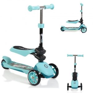 Byox Dreirad »Kinderroller Epic 2 in 1«, Roller u. Laufrad, 3 PU Räder, klappbar, ab 3 J