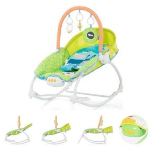 Chipolino Babywippe »Babywippe Fiesta«, mit Spielbogen, Musik und Vibration