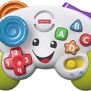 Fisher-Price FWG14 - Lernspaß Spiel Controller Lernspielzeug und Baby Spielzeug für Buchstaben Zahlen Formen und Farben mit 2 Spielmodi, Spielzeug...