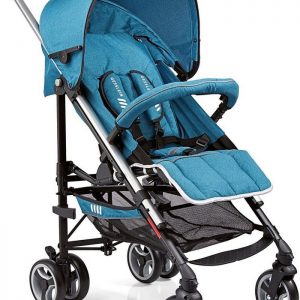 Gesslein Kinder-Buggy »S5 2+4, Petrol Meliert«, mit schwenkbaren Vorderrädern; Kinderwagen, Buggy, Sportwagen, Sportbuggy, Kinderbuggy,…