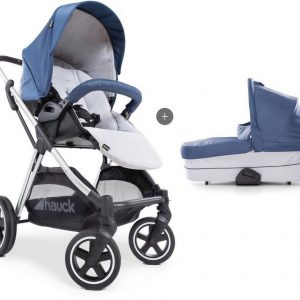 Hauck Kombi-Kinderwagen »iPro Mars Duoset, denim/silver«, mit Babywanne; Kinderwagen