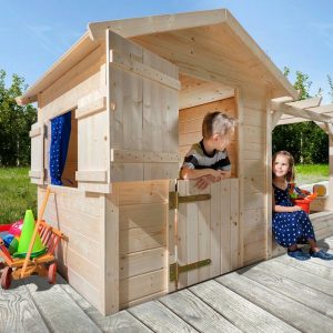 weka Spielhaus Tabaluga, BxT: 286×153 cm, inkl. Sandkasten/Pergola