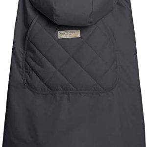 Bebamour Universal Hoodie All Seasons Babytragenbezug Winter Warm (Grau)