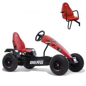 Berg Go-Kart »BERG Gokart B. Super Red E-Motor Hybrid mit Dreiga«