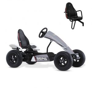Berg Go-Kart »BERG Gokart Race GTS grau BFR inkl. Soziussitz«, inkl. Zweitsitz