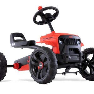 BERG Pedal Gokart Buzzy JEEP Rubicon | Kinderfahrzeug, Tretauto, Sicherheid und Stabilität, Kinderspielzeug geeignet für Kinder im Alter von 2-5...