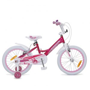 Byox Kinderfahrrad »Kinderfahrrad 18 Zoll Lovely«, 1 Gang 1 Gang, keine, Stützräder, Klingel, Reflektoren, ab 5 Jahre