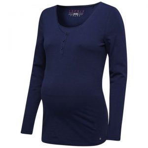 ESPRIT maternity Umstandsshirt »Still-Longsleeve mit Knopfleiste«
