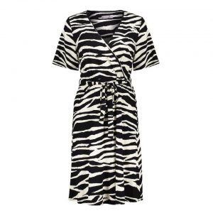 Geisha Fashion Midikleid »zebra & strap at waist«