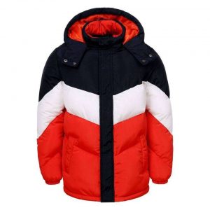 GLO-STORY Winterjacke »Lines Kinder Jacke« Gr. 134 bis 170, in 3 Farben, Kapuze