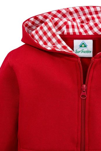Isar-Trachten Kapuzensweatjacke Kinder, mit Kapuze – Bild 4