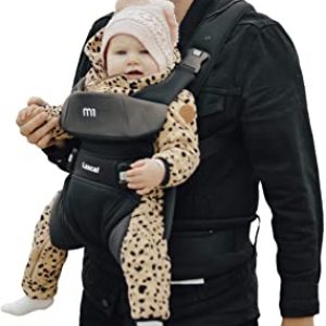 Lascal m1 Carrier, ergonomische Babytrage für leichten Transport, Baby Carrier für Neugeborene und Kinder (3,5 kg - 15 kg), Baby Tragegurt mit...
