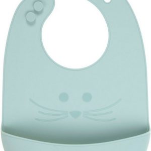 LÄSSIG Lätzchen »Little Chums, Mouse blue«, PETA-approved vegan