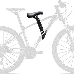 MKHDD Kindersitz Fahrrad Mountainbike Vorne Kinder Fahrradsitz, Tragbarer Kinderfahrradsitz Mit Pedal Einfach Zu Montieren Und Entfernen...