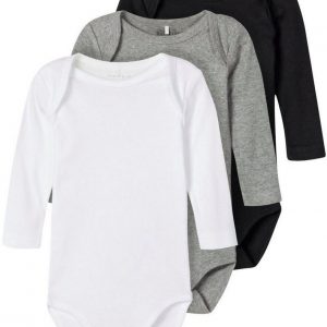 Name It Langarmbody »aus Bio-Baumwolle« (Packung, 3-tlg)