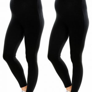 Neun Monate Umstandsleggings »Powered by Flashlights« (Packung, 2-tlg) lange Form