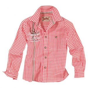 Stockerpoint Trachtenhemd Kinder mit Stickerei