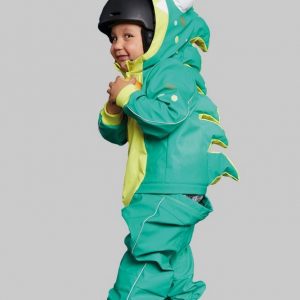 WeeDo Schneeoverall »MONDO Monster« Praktischer Funktionsanzug, wasserdicht, atmungsaktiv, verstellbare Kapuze und Reflektornähte