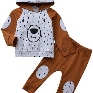 Baby Jungen Boy Kleidung Sets Langarm Oberteile T-Shirt Gestreifte Hose Hut Outfit