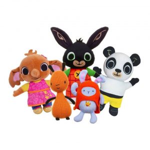 Golden Bear Toys Plüschfigur »Bing & Friends« (5er-Set, 5-St., Geschenk-Set), Altersempfehlung: ab Geburt; enthält recyceltes Material