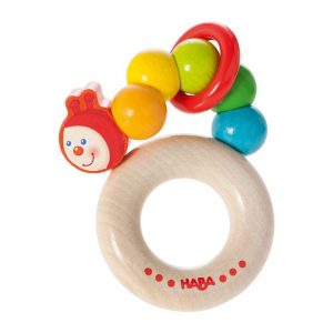 Haba Greifling »Regenbogenraupe«