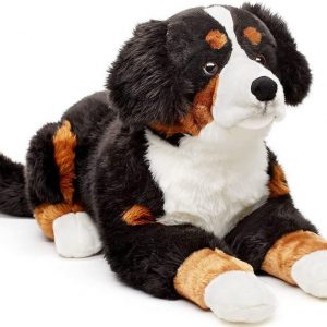 Uni-Toys Kuscheltier »Berner Sennenhund, liegend - 70 cm (Länge) - Plüsch-Hund - Plüschtier«, zu 100 % recyceltes Füllmaterial