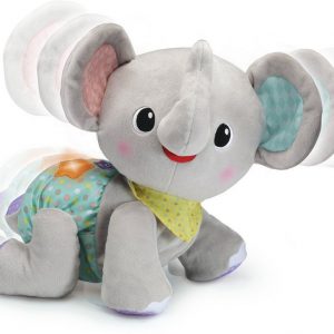 Vtech® Kuscheltier »Krabbel mit mir - Elefant, grau«