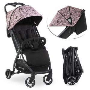 Hauck Kinder-Buggy »Swift X - Disney - Bambi«, (3-tlg), Leichter Reisebuggy (6,3 kg) inkl. Komfort-Verdeck, Liegefunktion, Einhand-Autofold und...