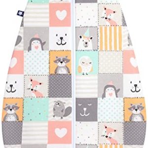Julius Zöllner Baby Sommerschlafsack aus 100 Prozent Baumwolle, Größe 70, 6-12 Monate, Standard 100 by OEKO-TEX, Made in EU, Memory