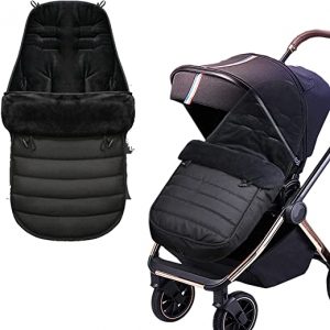 AUPOWER Fußsäcke für Kinderwagen, Baby WinterFußsack für Kinderwagen mit Fleece Gefüttert, Wasserdicht und Winddicht für Babyschale, Sportwagen,...