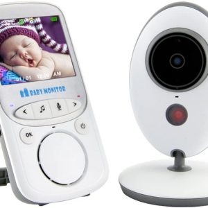 Babyphone mit Kamera,video babyphone, Wireless Video baby Monitor 2.4 Zoll LCD 2.4GHz Digital Baby Überwachung Digitalkamera mit Temperatursensor...