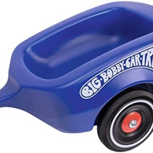 BIG-Bobby-Car Trailer Royalblau - Bobby-Car Anhänger für drinnen und draußen, für das BIG-Bobby-Car und die BIG-Bobby-Scooter, bis 25 kg, für...