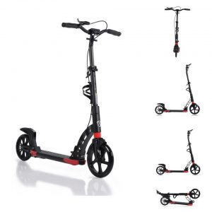 Byox Cityroller »Kinderroller Contrast«, klappbar, Handbremse, Seitenständer, Flaschenhalter