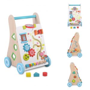 Cangaroo Lauflernhilfe »Spiel- und Lauflernwagen 2115«, aus Holz, Laufhilfe Motorikspielcenter