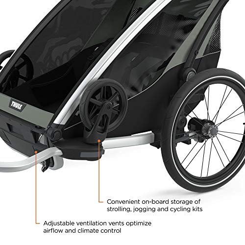 CARRITO THULE CHARIOT LITE 2 AGAVE, 1 Stück (1er Pack) – Bild 3