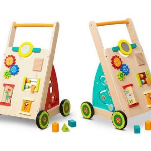 Coemo Spielcenter, (1-tlg), Lauflernwagen Holz