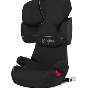 Cybex Silver Solution X-fix, Autositz Gruppe 2/3 (15-36 kg), Mit Isofix, Pure Black