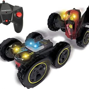 Dickie Toys 201104001 RC Tumbling Flippy, ferngesteuertes Spielzeugauto, Rotations und Flip Funktion, für draußen und drinnen, mit Fernbedienung,…