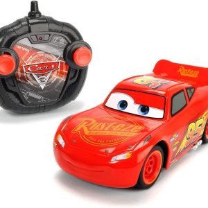 Dickie Toys RC Cars 3 Turbo Racer Lightning McQueen, RC Fahrzeug, ferngesteuertes Auto, 1:24, 17cm