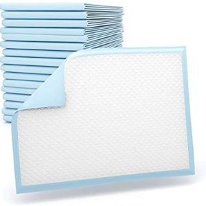 Einmalunterlagen – Wickelunterlagen – Tierunterlagen – blau 60 x 45 cm – 5 lagig von SiaMed – 50 Stück