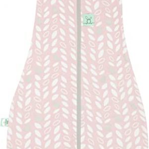 ergoPouch Cocoon, Sommerschlafsack Baby, Pucksack Baby, Schlafsack, Sommer, Bio-Baumwolle - Tog 0.2 - Pink - 0-3 Monate