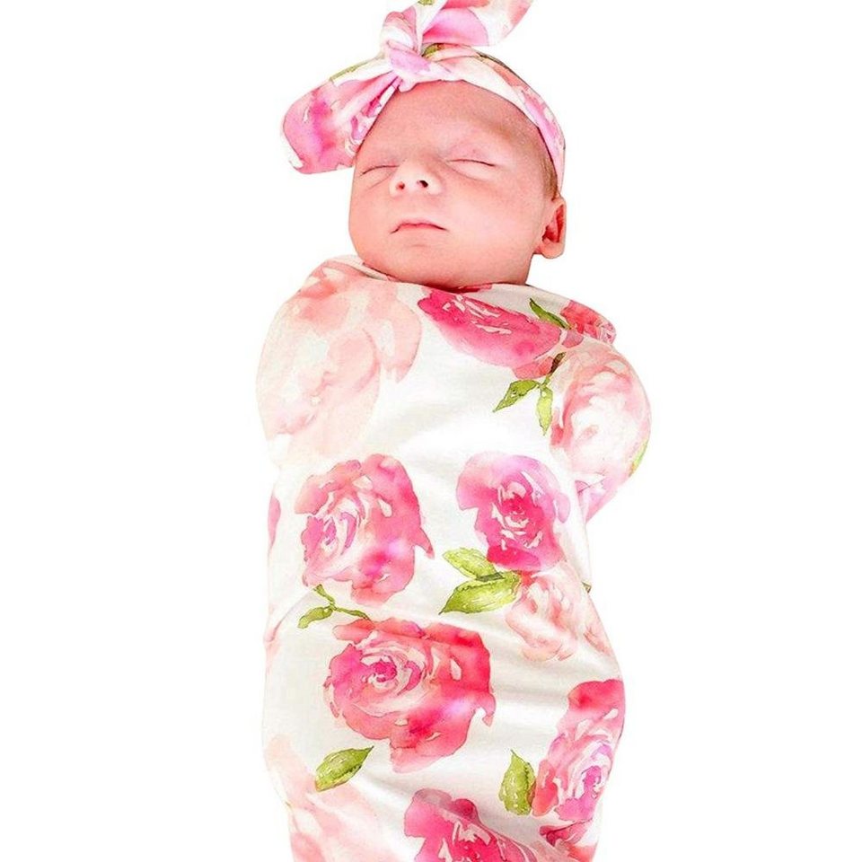 2 Arten Haorw Pucksack Baby Wickel-Decke Swaddle Für Neugeborene 0-6 Monate 