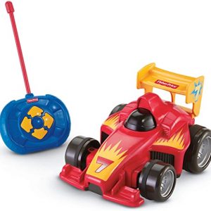 Fisher Price GVY94 - Fernlenkflitzer, ferngesteuertes Auto in rot, Motorikspielzeug mit Fernbedienung, Kinder Spielzeugauto ab 3 Jahren